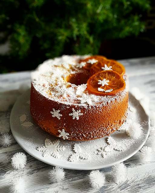 UFUK MUTFAKTA PORTAKALLI ŞİFON KEK ( CHİFFON CAKE)