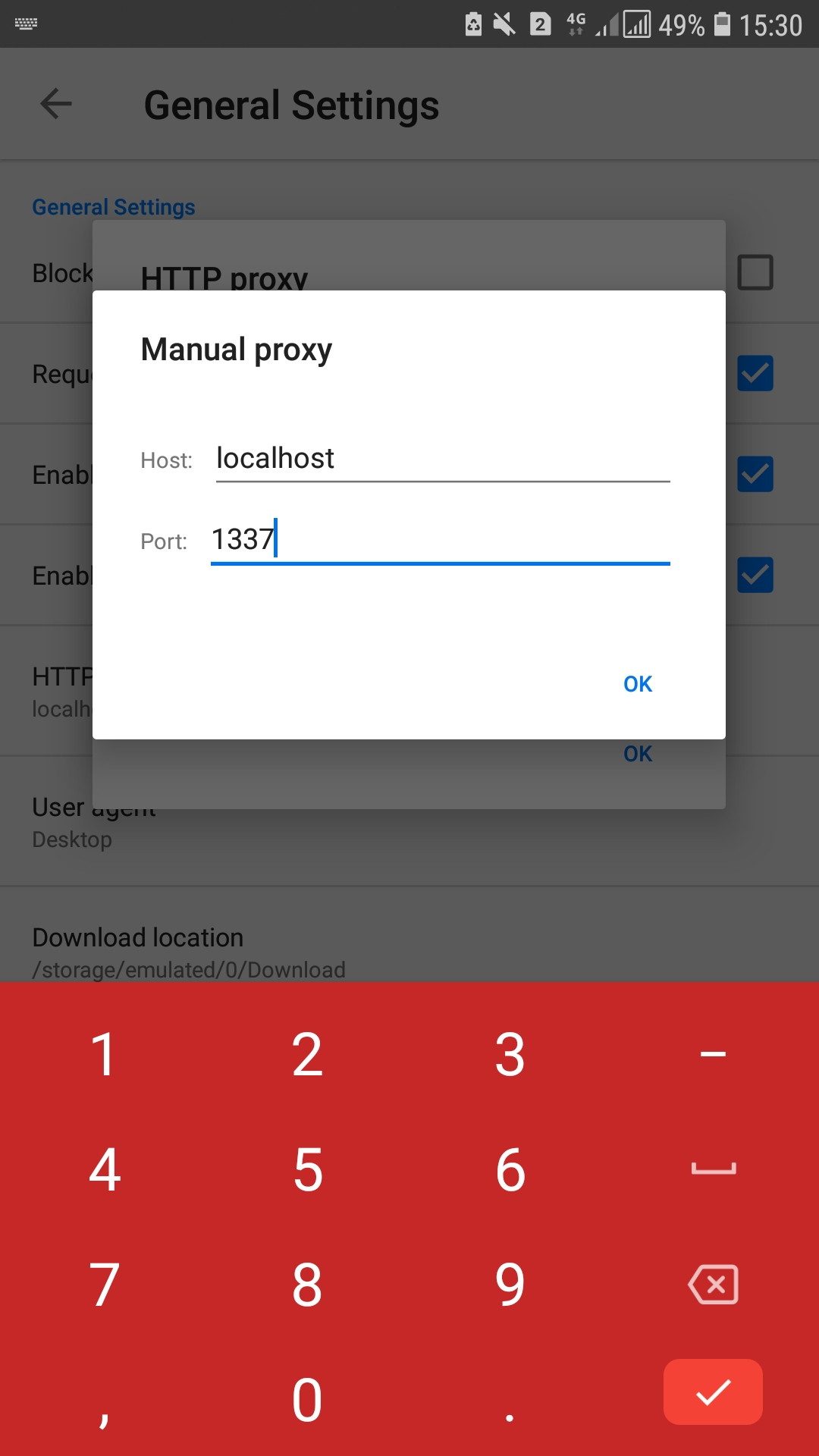 Cara Setting Sandroproxy Dan Lightning Browser Untuk Tamper Data Di Android