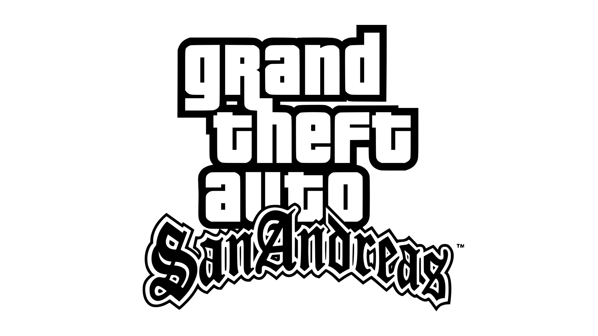 Радио сан андреас. Grand Theft auto San Andreas 5. GTA San Andreas логотип. Grand Theft auto San Andreas надпись. ГТА картинки для печати.