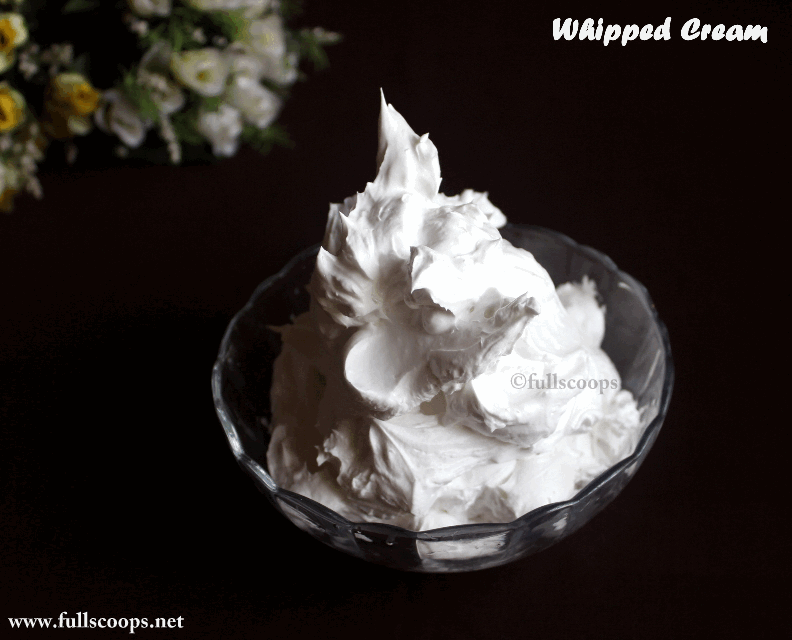 How to Whip Cream to Stiff Peaks Full Scoops A food blog with easy