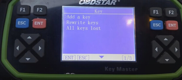 Select "Add a key"