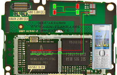 Nokia X2-00 speaker solution