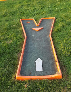 Crazy Golf course at Ancaster Karting in Grantham Crazy Golf course at Ancaster Karting in Grantham