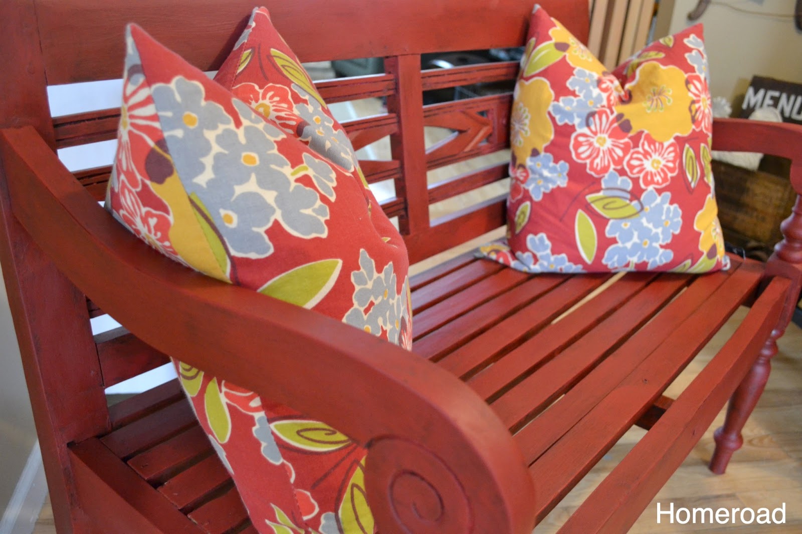 The Neighbor's Bench and CeCe Caldwell Paint