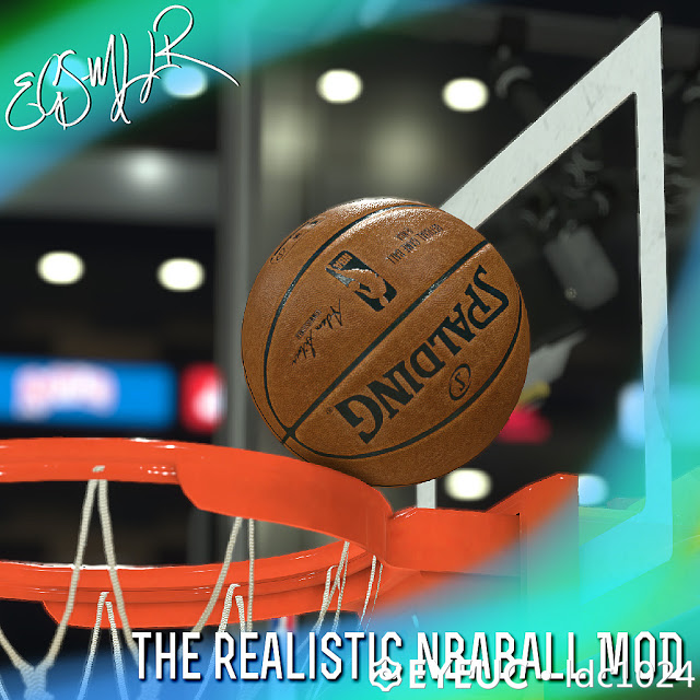 NBA 2K21 Realistic NBA Ball by EGSMLLR