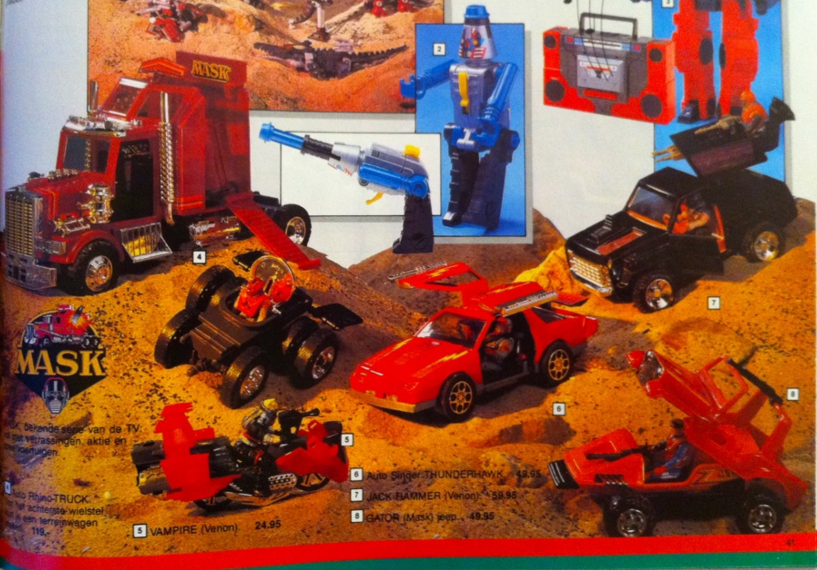 M.A.S.K. Comics M.A.S.K. Toys Catalogue Real or Dream?