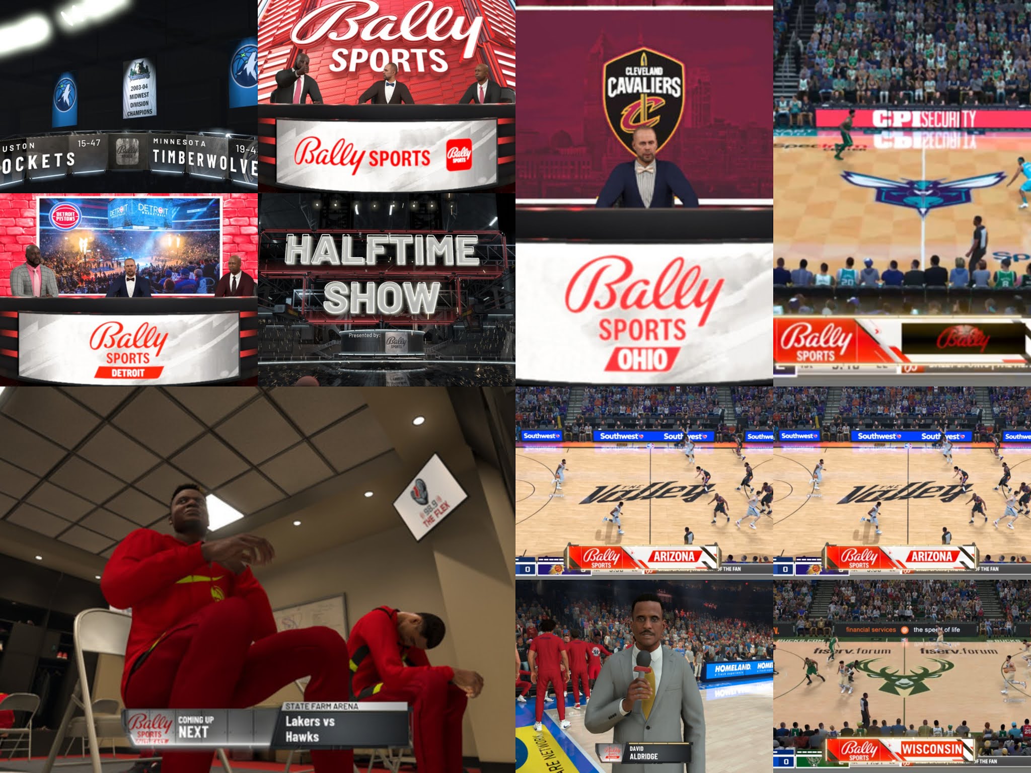NBA 2K21 Bally Sports TV Broadcast Pack by Santicruyff