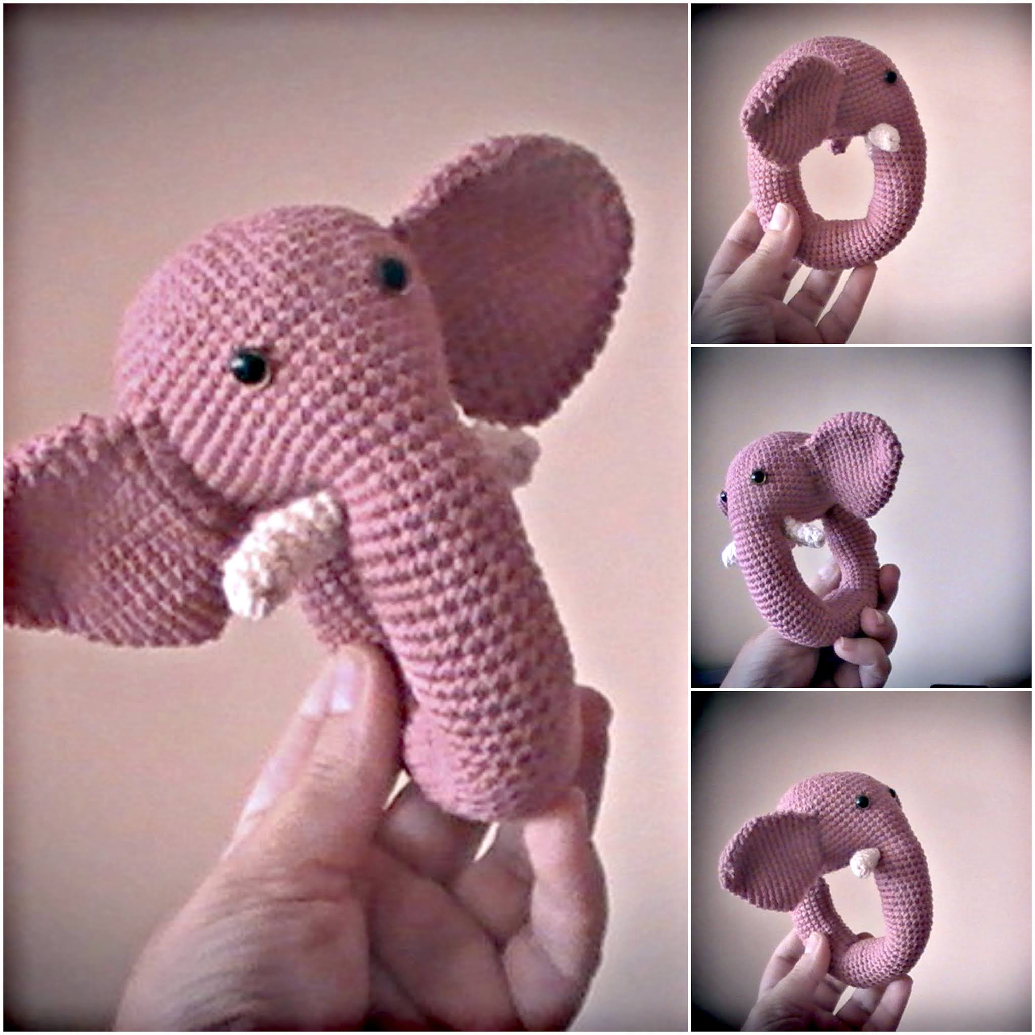 amigurumi elefante paso a paso
