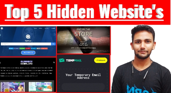 Top 5 Hidden Websites | 5 ऐसी छिपी हुई वेबसाइट, जिनके बारे में शायद ही आप जानते होंगे।
