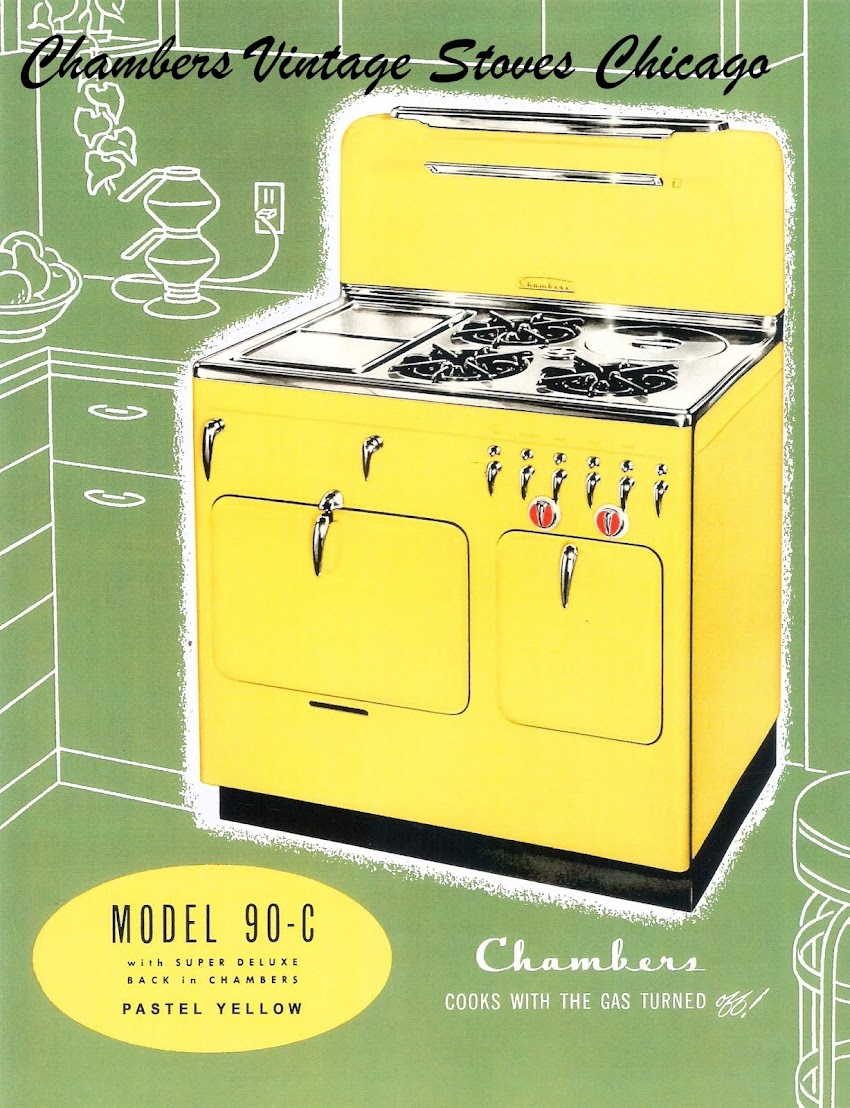 CHAMBERS VINTAGE STOVES CHICAGO  