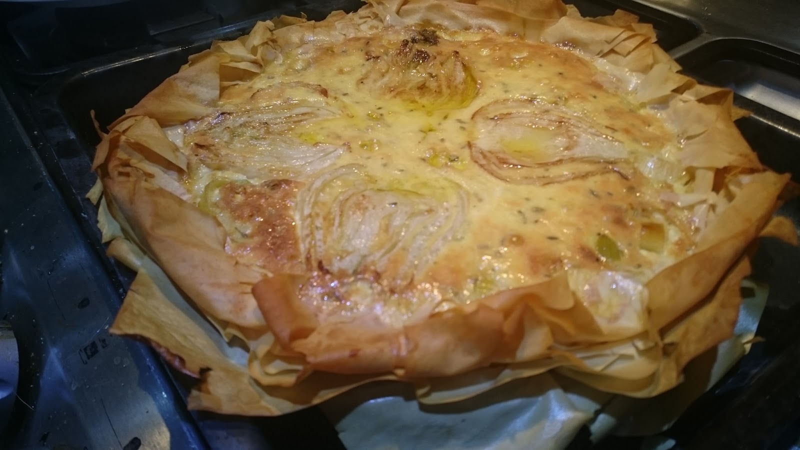 La Maison de Cordelia Monday. 05/10/2015. 'Fennel and Leek Tart with