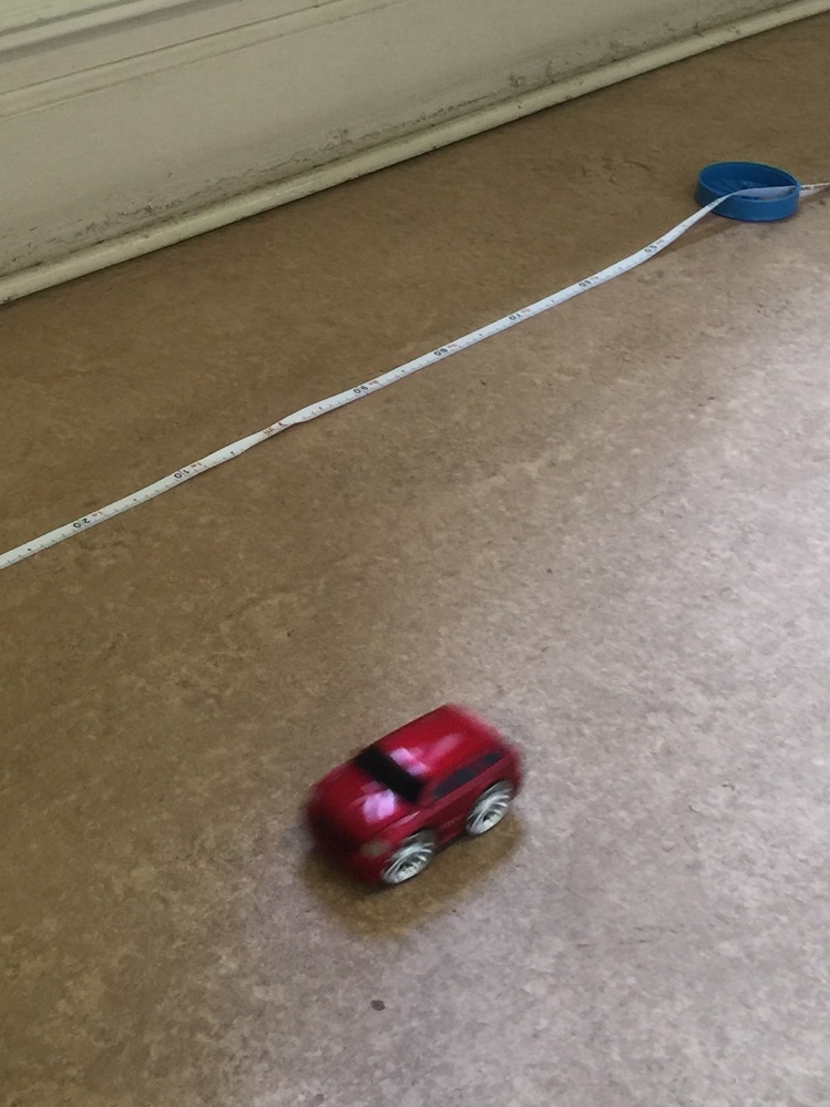 Physics Lab - a Good Place to Do Physics: A toy-car speed