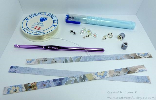 Paper Bead Crafts 1/4 Paper Bead Roller and Eyelet Setter 