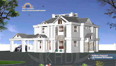 Indian Home 3d Elevation