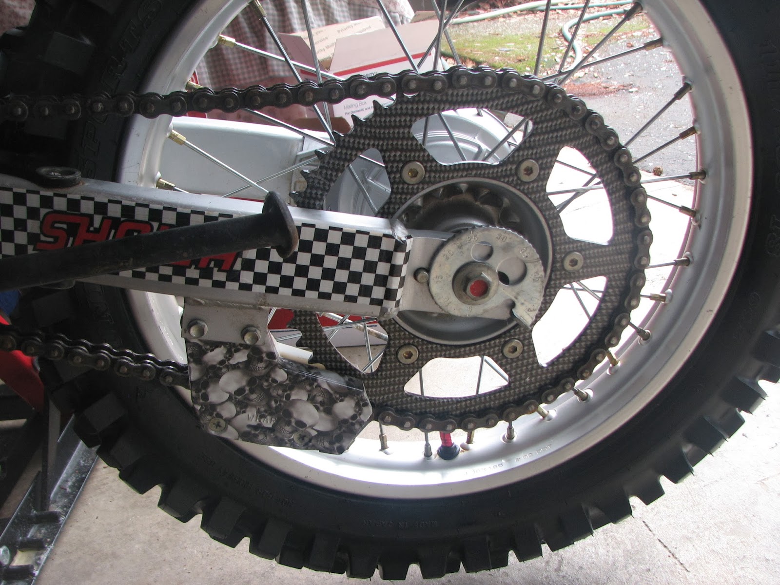 carbon fiber dirt bike