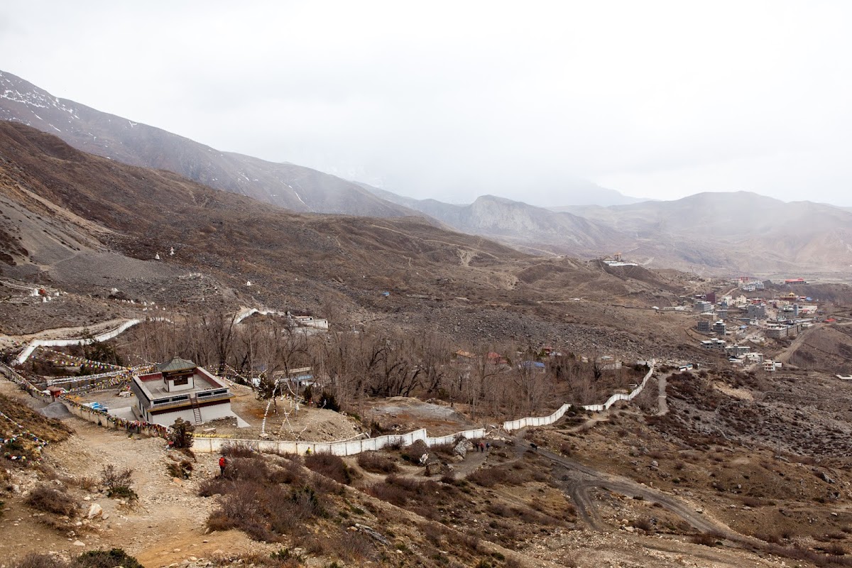 200км по красно-белым черточкам.. Around Annapurna. март-апрель 2017