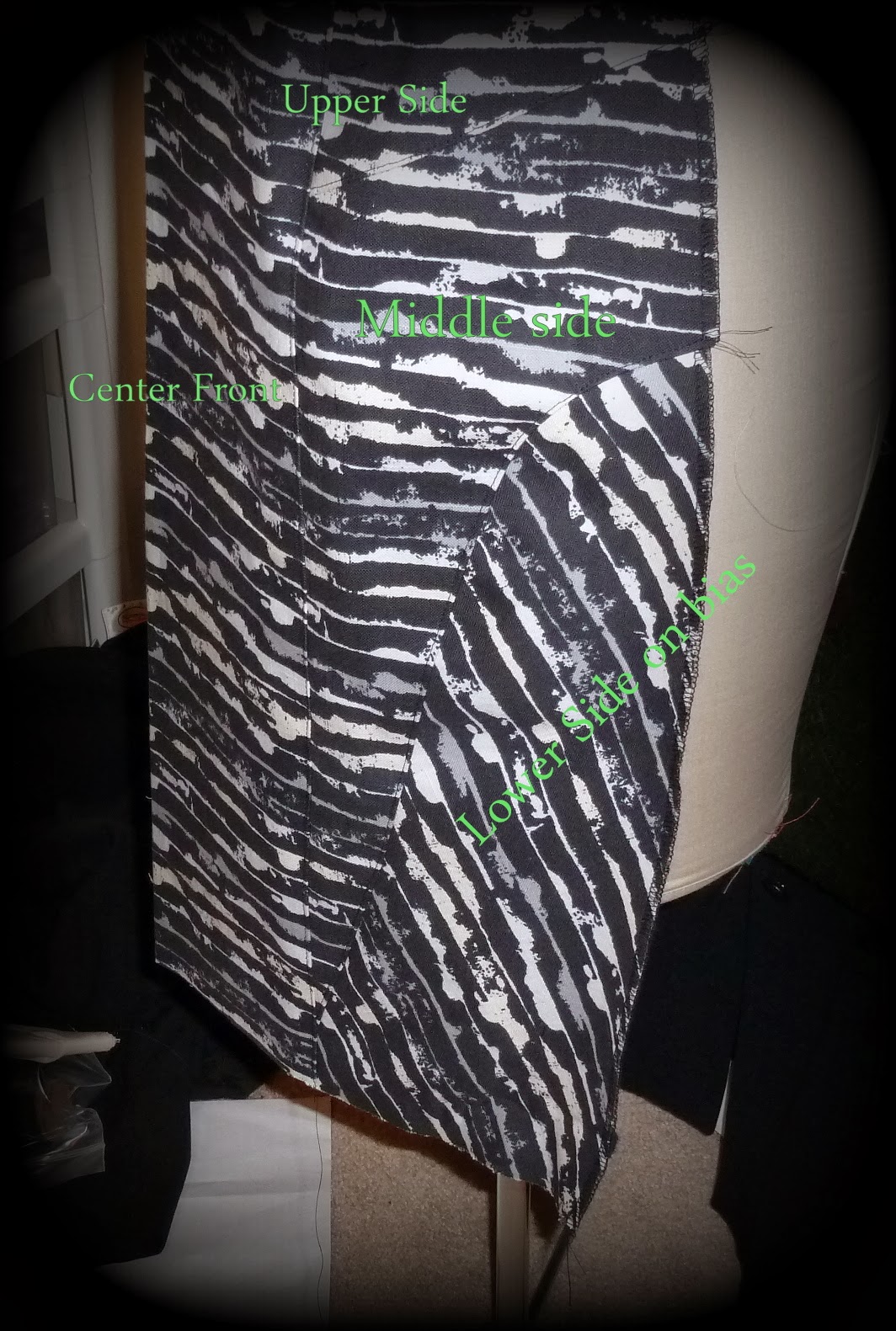 Danvillegirl Sewing Diary: V8750-Faux leather skirt