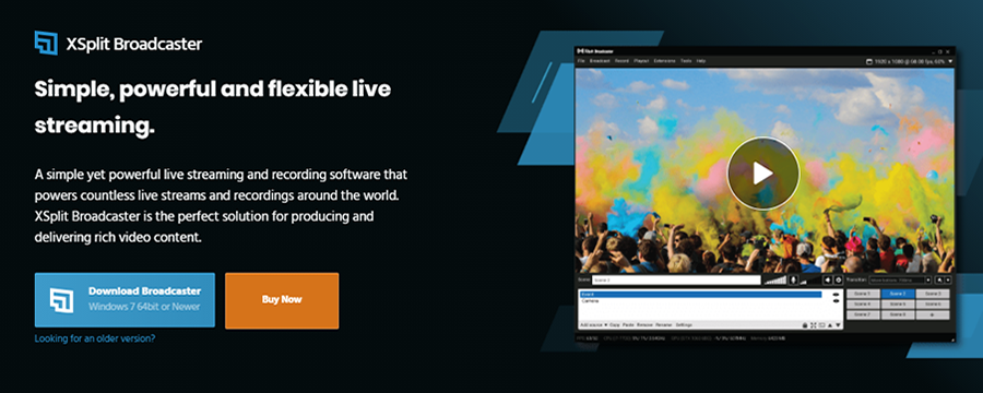 Create professional live video productions using vMix