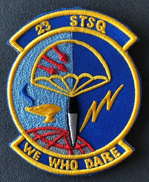 23rd Special Tactics Squadron Patch Desert We Who Dare
