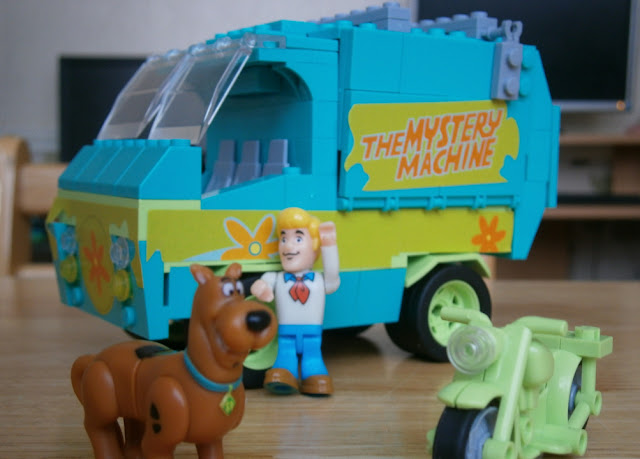 scooby doo lego playset mystery machine truck