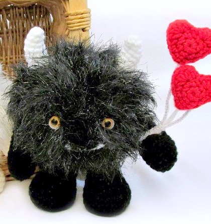 Free Valentine's Creatures Crochet Patterns