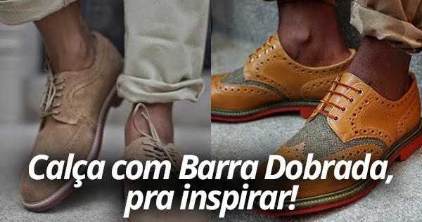 calça dobrada com bota masculina