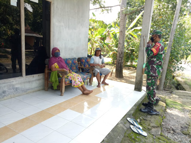 Babinsa Newung Minta Warga Rajin Olahraga Guna Tangkal Corona