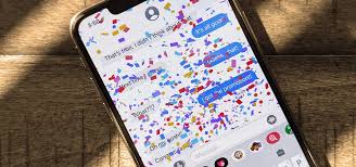 mensajes de confeti app iphone