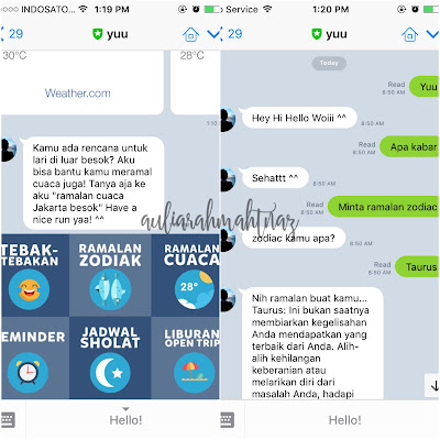 Rekomendasi Chatbot Line Yuu Rekomendasi Chatbot Line Yuu