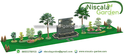 Desain Taman Minimalis dan Taman Tropis