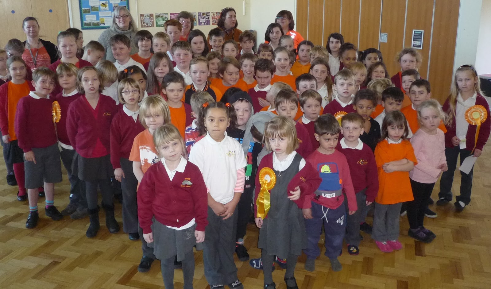 Cholsey Primary School Celebration of Learning It's a close race!