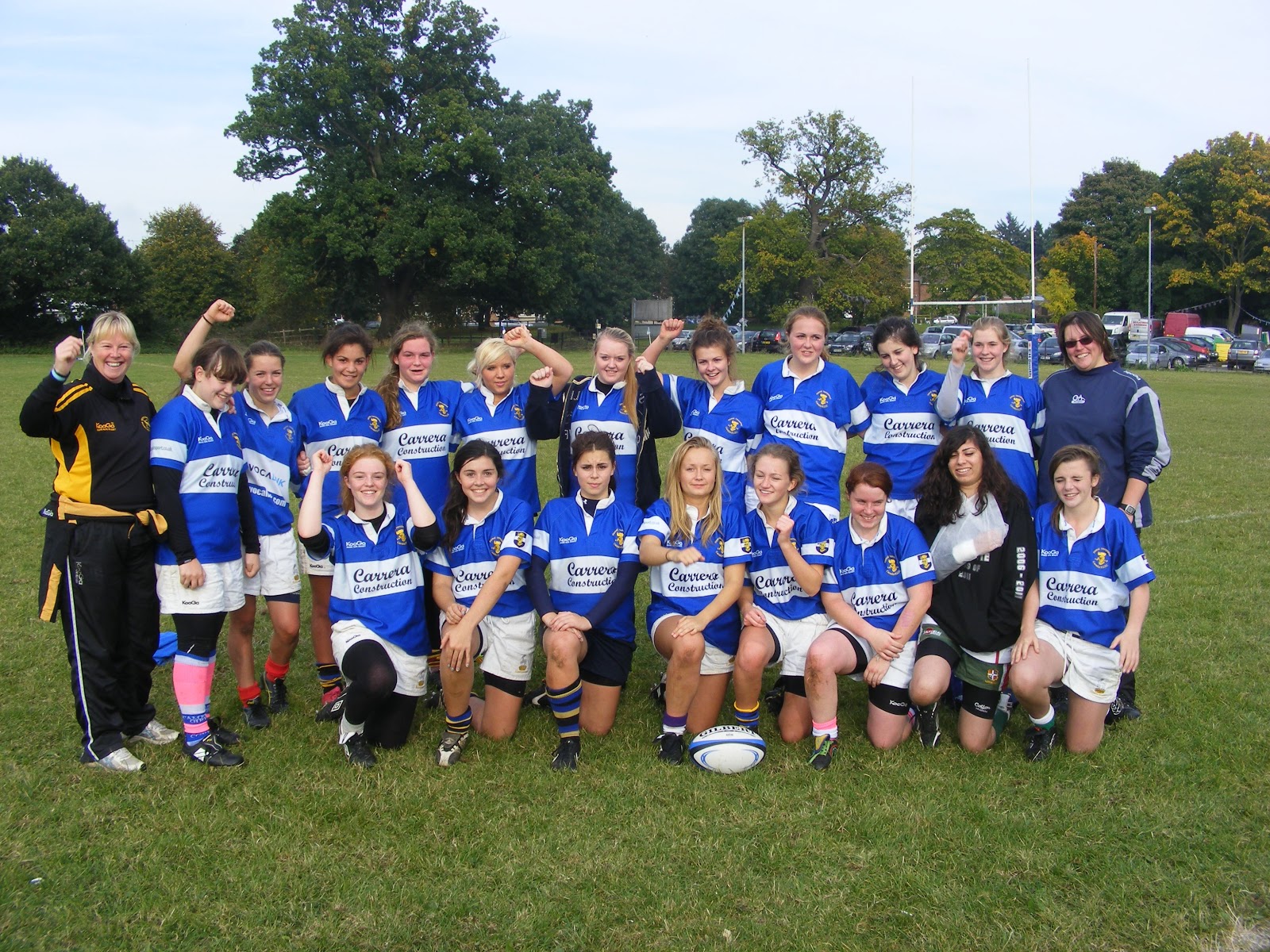 Hertfordshire Women's and Girls' Rugby October 2012