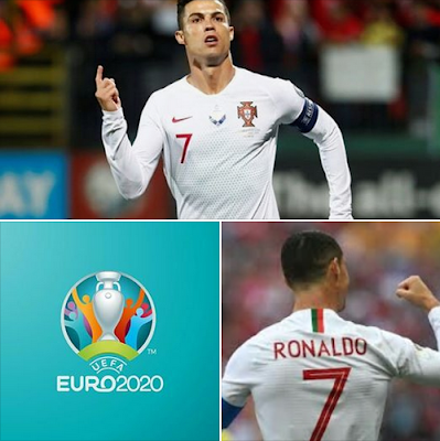 #Cristiano #Ronaldo seals #Portugal's crucial 2-0 win on #Luxembourg's #potato pitch! #Euro2020 sealed! ✔ 99 int. goals ✔ 11 goals in 8 matches ✔ 5th #Euro #finals appearance booked! ✔ En route (54) to taking over #Buffon (58) as the player with the most #Euro #Championship caps...#CR7. #Cristiano #Ronaldo seals #Portugal's crucial 2-0 win on #Luxembourg's #potato pitch! #Euro2020 sealed! ✔ 99 int. goals ✔ 11 goals in 8 matches ✔ 5th #Euro #finals appearance booked! ✔ En route (54) to taking over #Buffon (58) as the player with the most #Euro #Championship caps...#CR7.