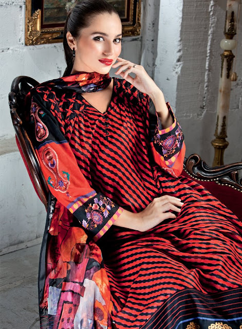 Fashion Ki Dunia: Gul Ahmed trendy Chiffon summer collection 2012-13