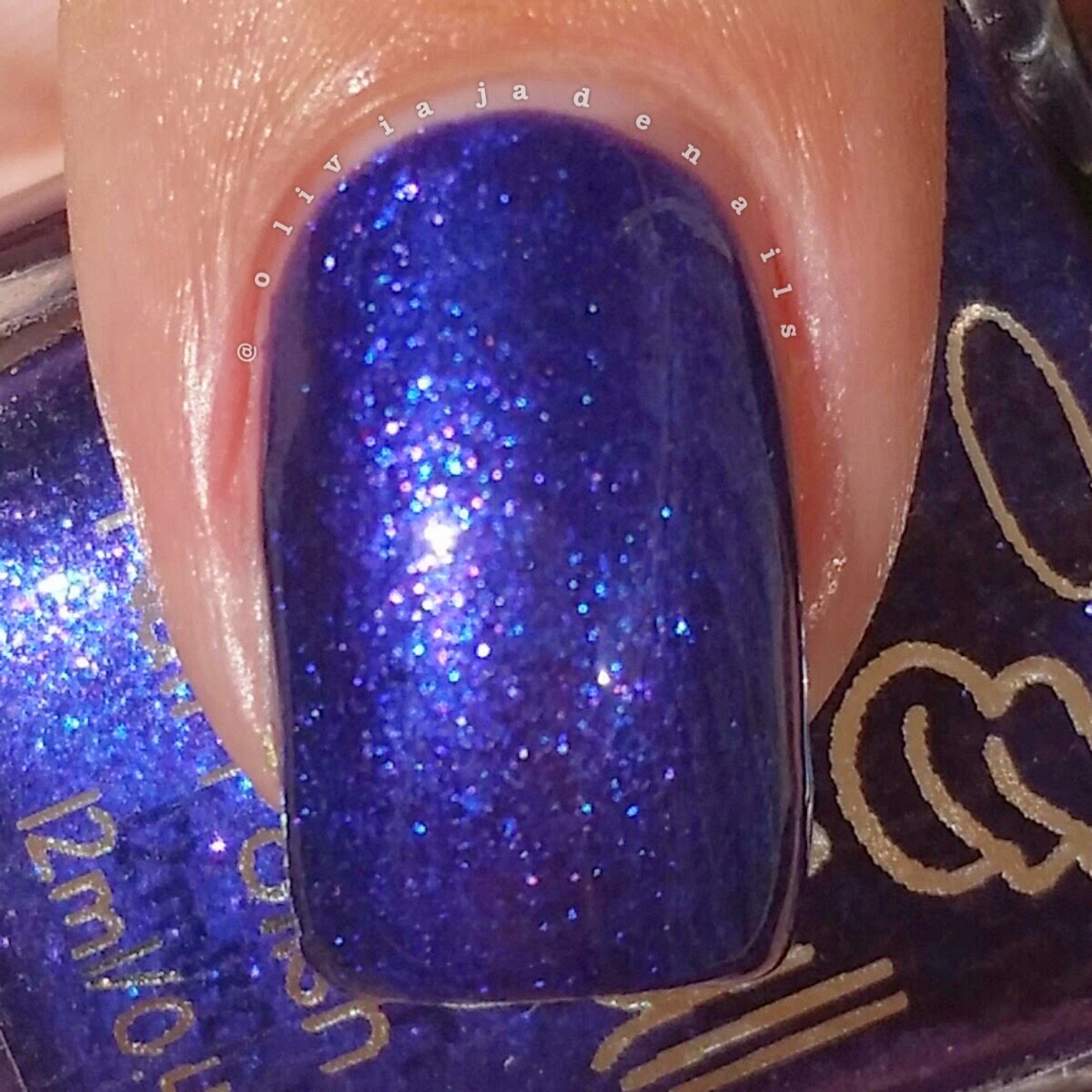 Grace-Full Mister Mystery swatched by Olivia Jade Nails
