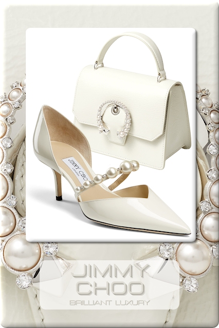 ♦Jimmy Choo The Pearl Collection #jimmychoo #shoes #bags #brilliantluxury