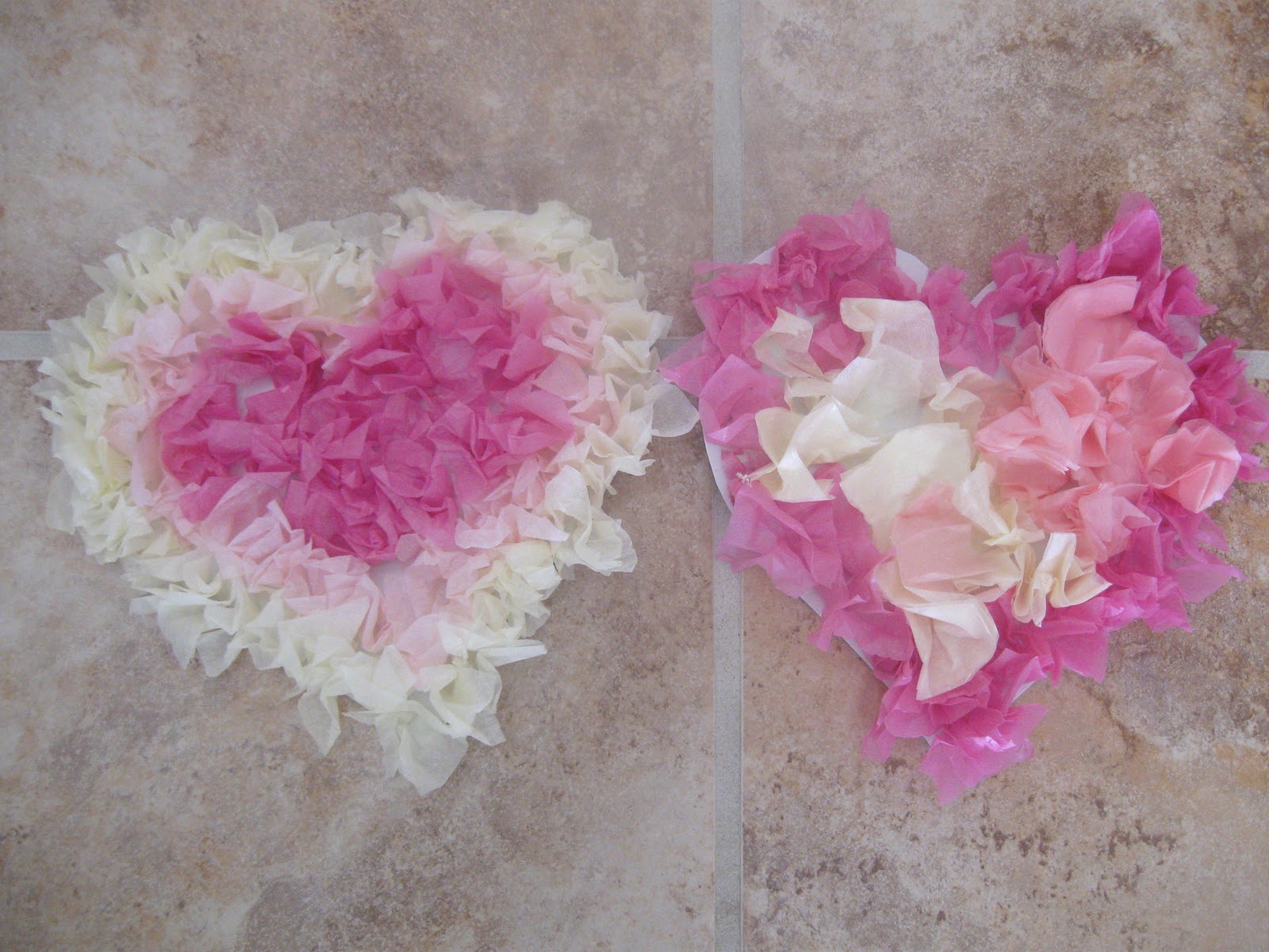 Grovecrest Art Tissue Paper Hearts