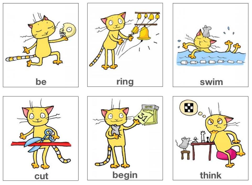 ENGLISH PAGE Irregular Verb Flashcards 1