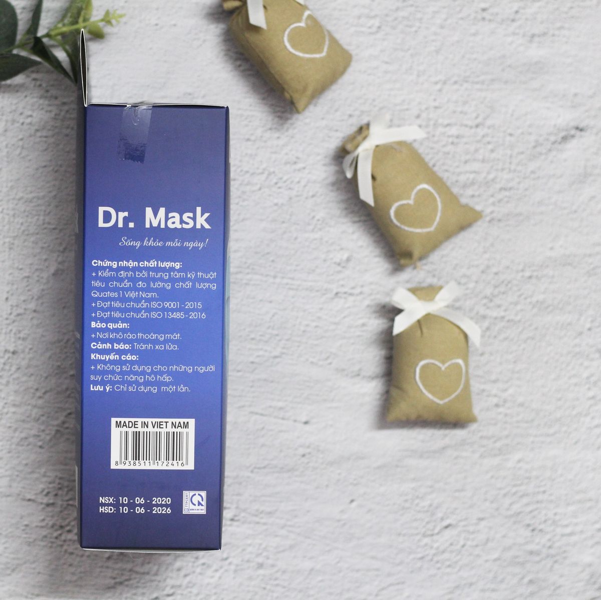 KHẨU TRANG Y TẾ (3 LỚP, HỘP 30 CÁI) - 100 HỘP/THÙNG - DR.MASK