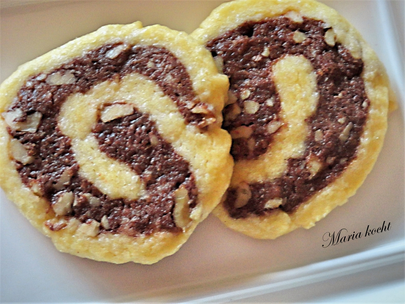 Maria kocht: Walnuss-Schoko-Schnecken / Diós-csokis csigák