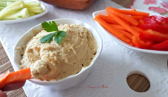 Hummus de alcachofa para el 'lunes sin carne'