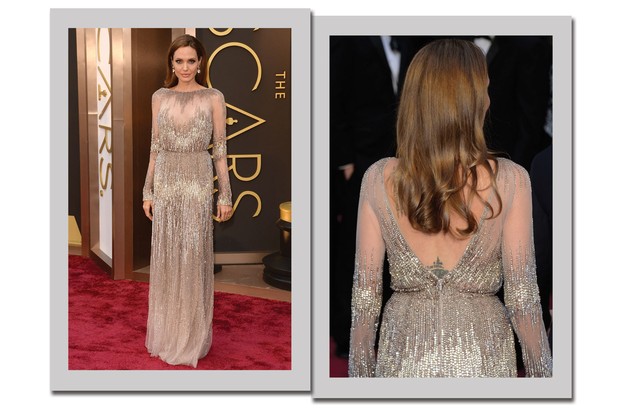 Cinco looks icônicos da atriz Angelina Jolie no Oscar