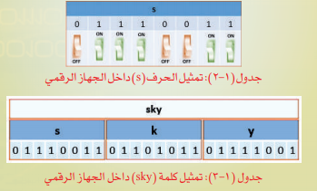 لتمثيل أصغر الرقمية وحدة البيانات الوحدة الاساسية