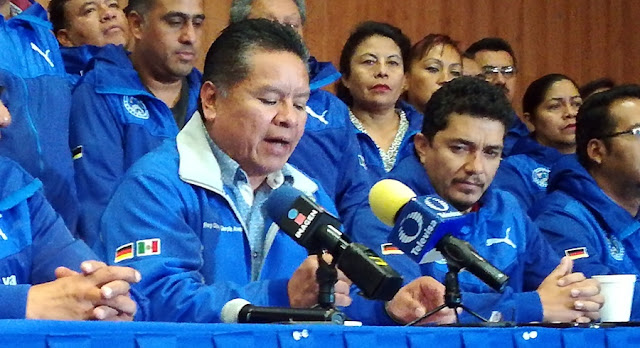 Buscará la reelección Rey David García, líder del SITIAVW