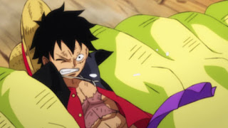 ワンピースアニメ 990話 | 百獣海賊団 飛び六胞 うるティ ルフィ | ONE PIECE Beasts Pirates Ulti vs Luffy