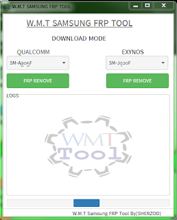 اداة W.M.T SAMSUNG FRP Tool