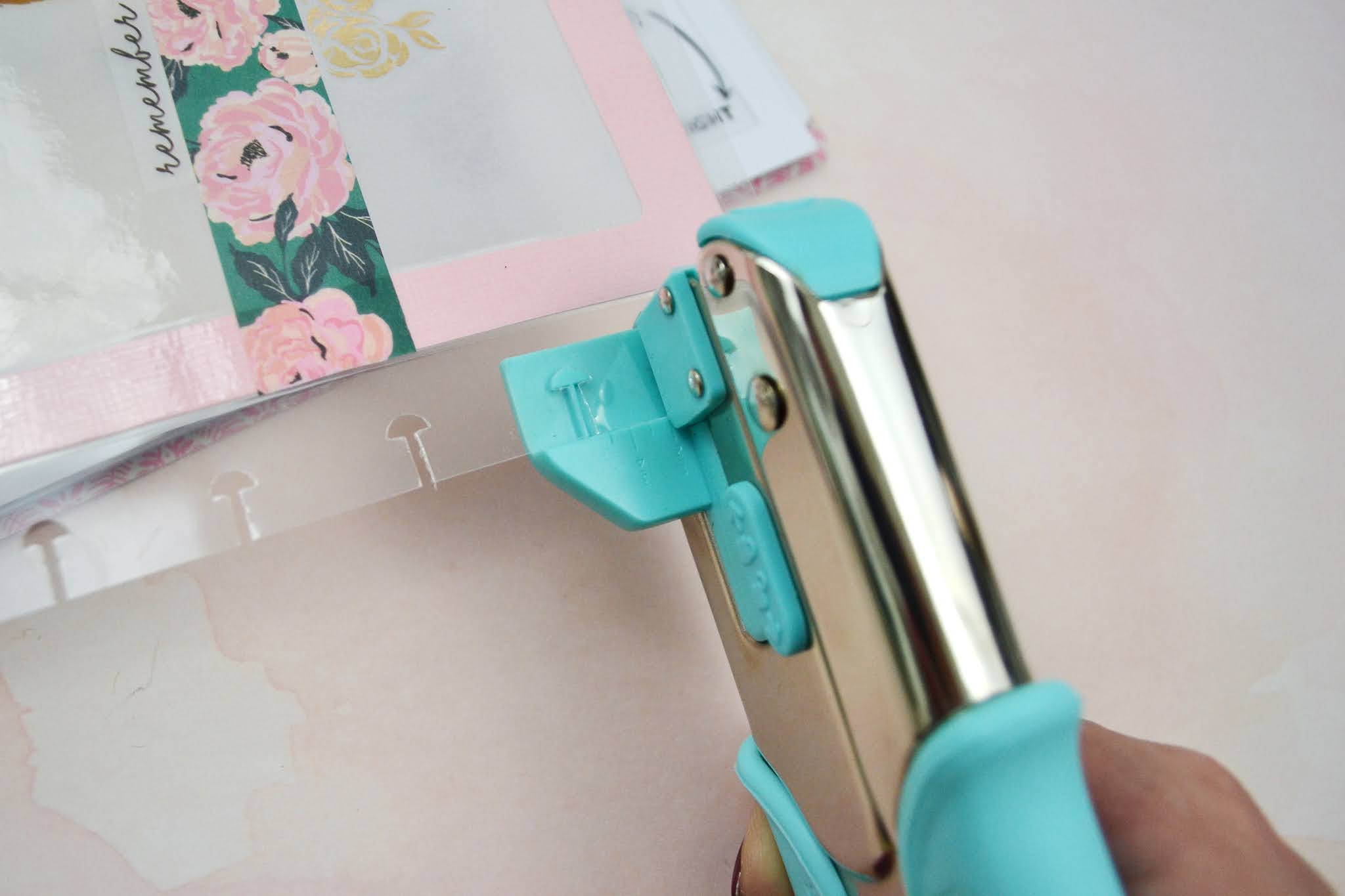 Aly Dosdall make your own acetate planner dashboard with the disc