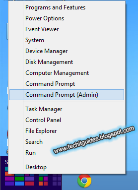 Open Elevated CMD (Admin Privileges) in Windows 8 and 8.1 - Pic 1