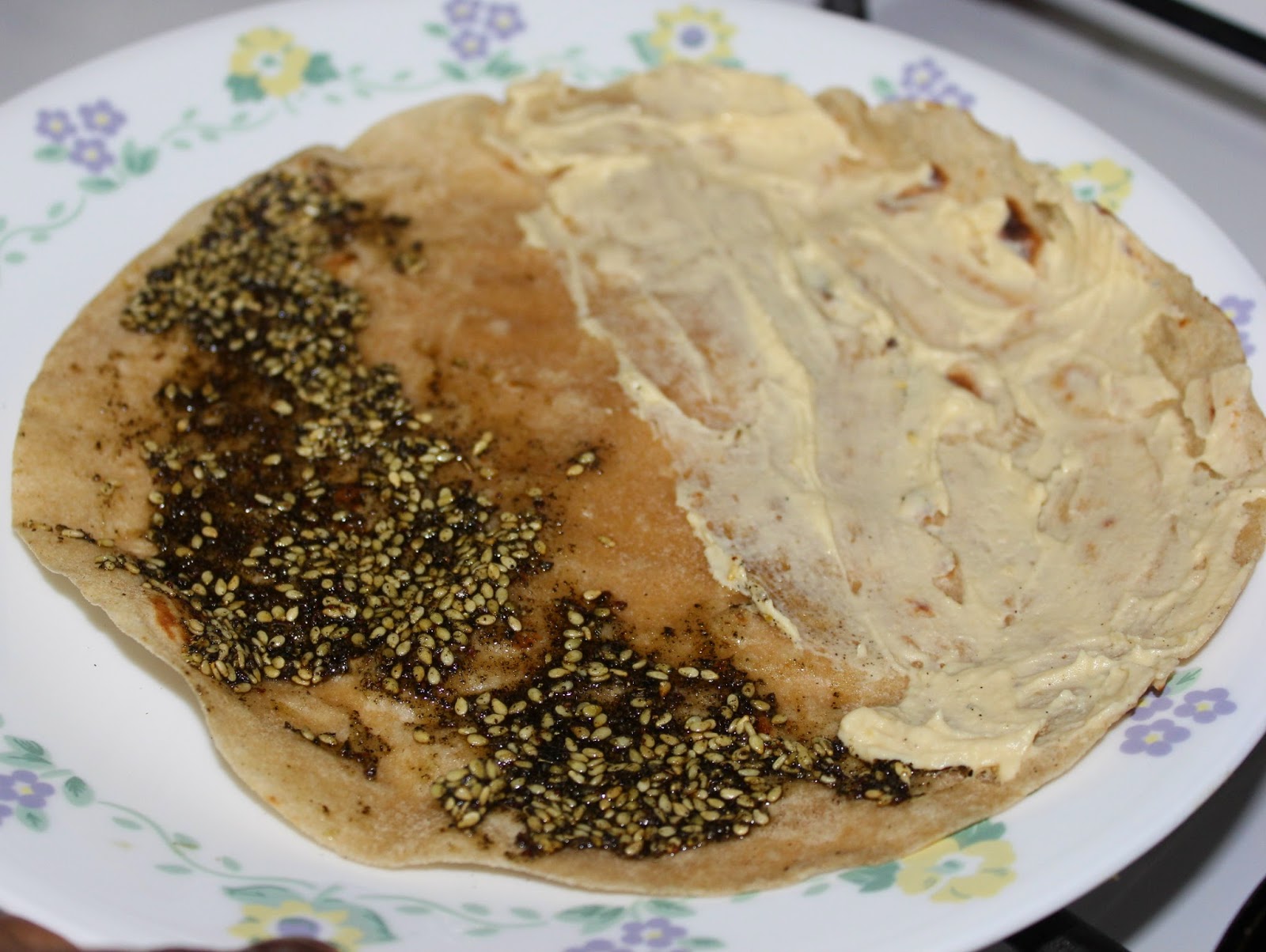 quick picks my cookie blog Zatar Hummus Egg wrap with the King