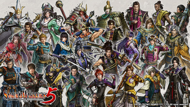 Samurai Warriors 5 (Switch) recebe novo trailer mostrando os personagens jogáveis